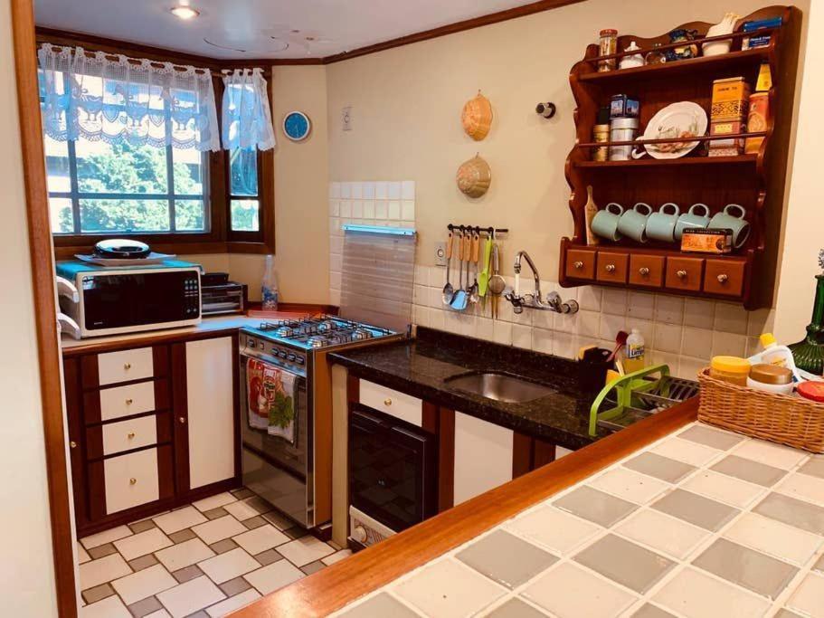 434 Casa Geminada No Centro De Gramado 8 Pessoas กรามาโด ภายนอก รูปภาพ