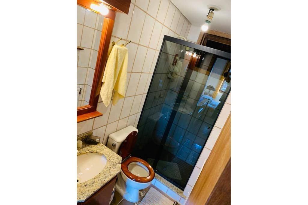 434 Casa Geminada No Centro De Gramado 8 Pessoas กรามาโด ภายนอก รูปภาพ